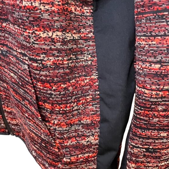 Nike Therma Fit Hoodie Jacket Zip Up Womens Size M Pink Black u - Picture 5 of 10